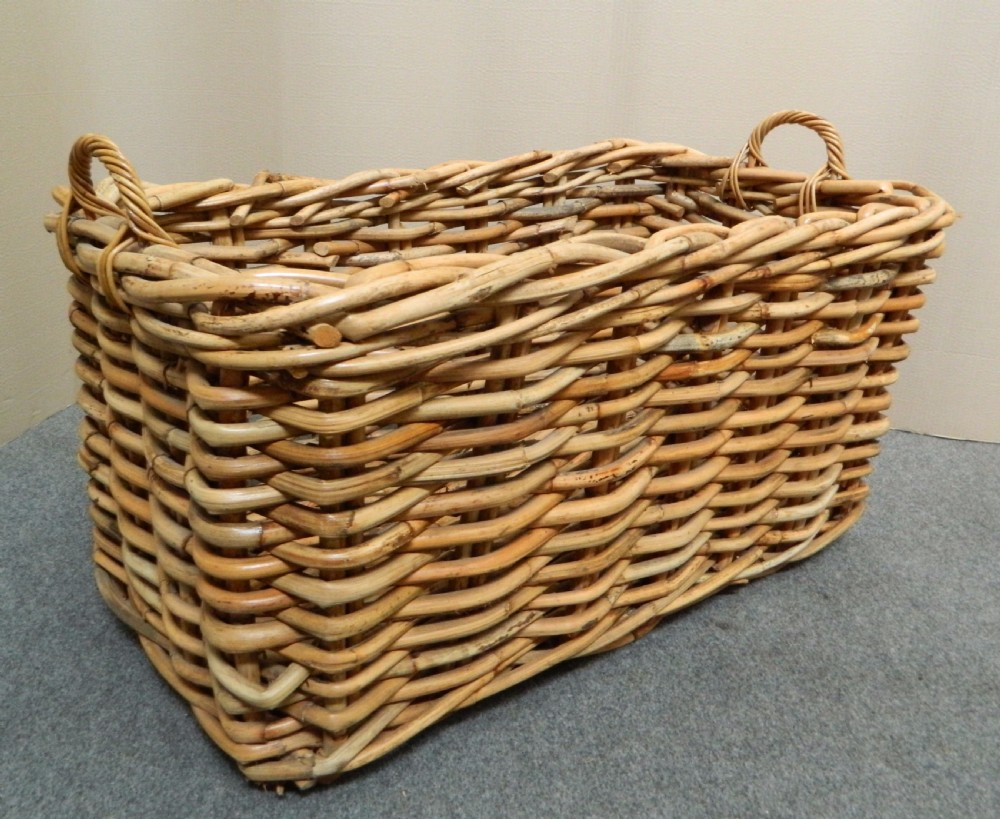 very large wicker basket View III