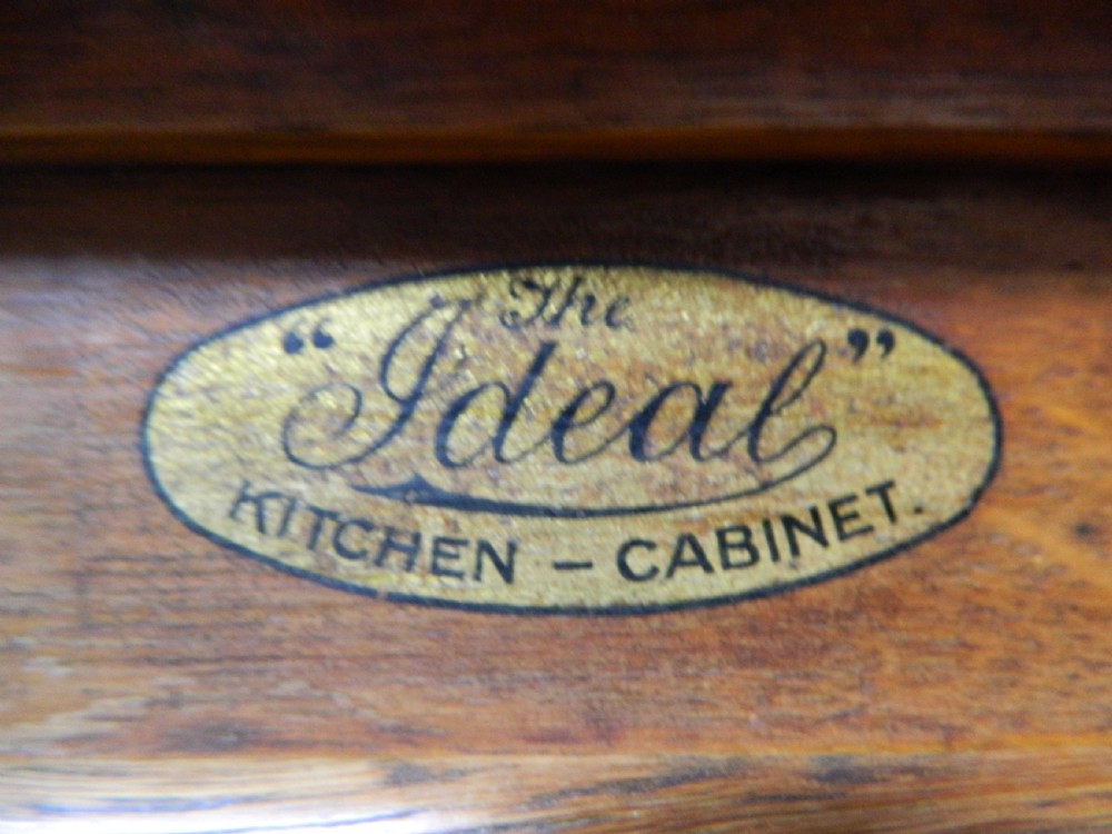 oak kitchen cupboard - Hoosier View VI