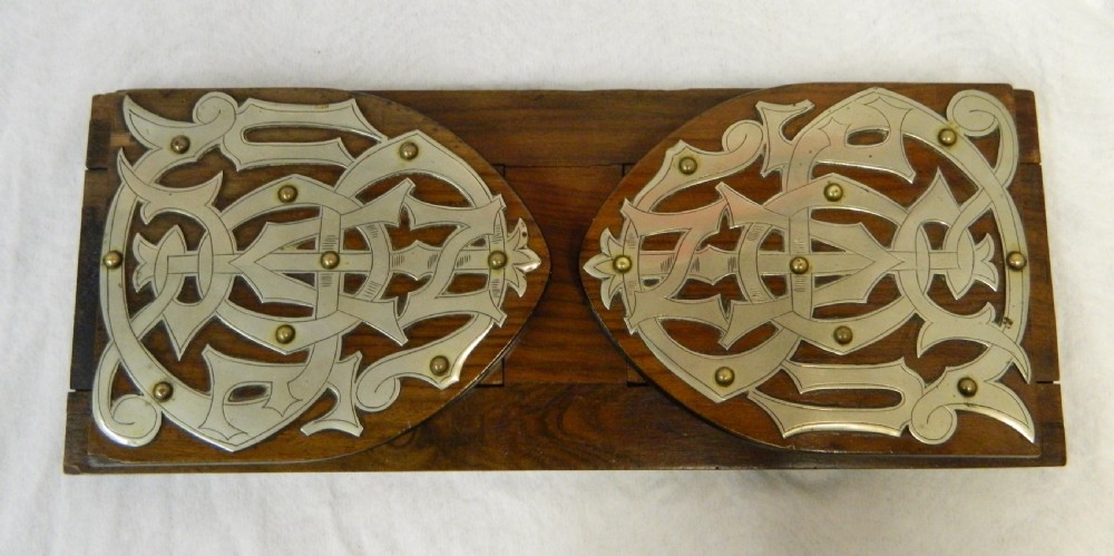 Victorian book slide  with Celtic decoration View II