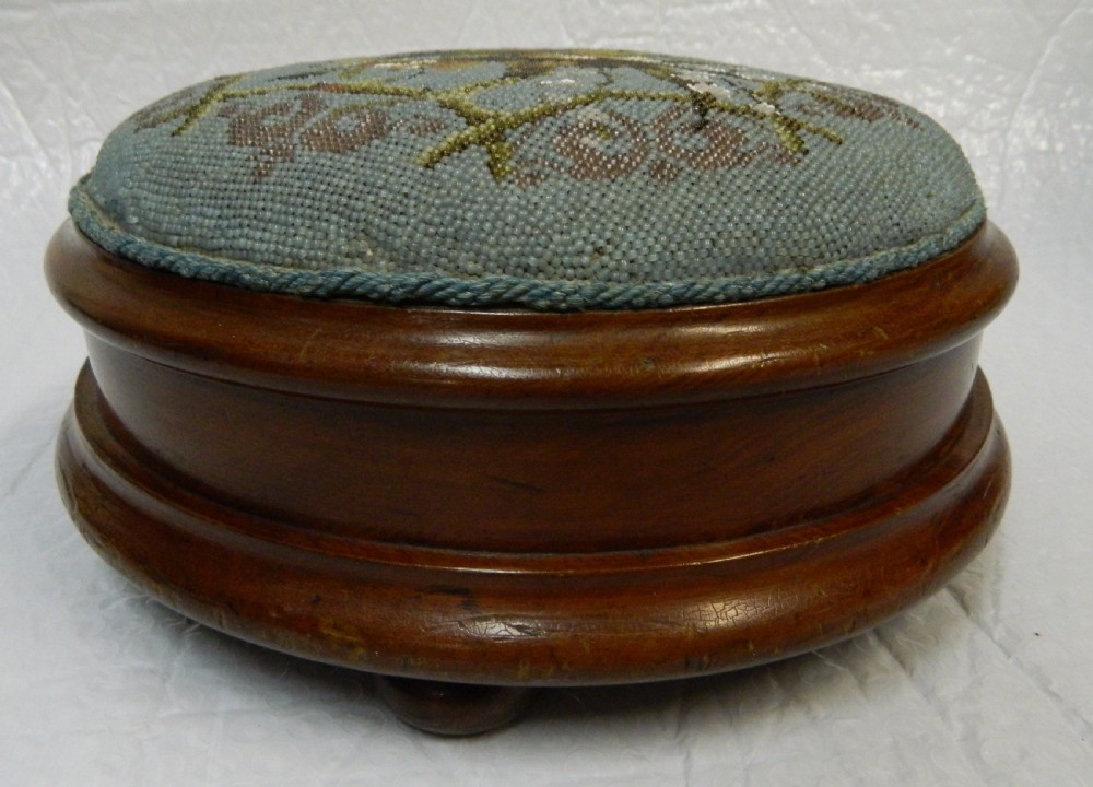 bead work foot stool View III