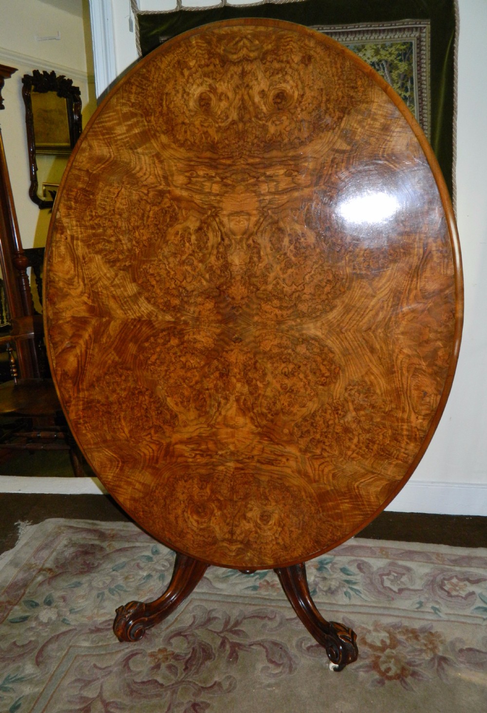 walnut breakfast table