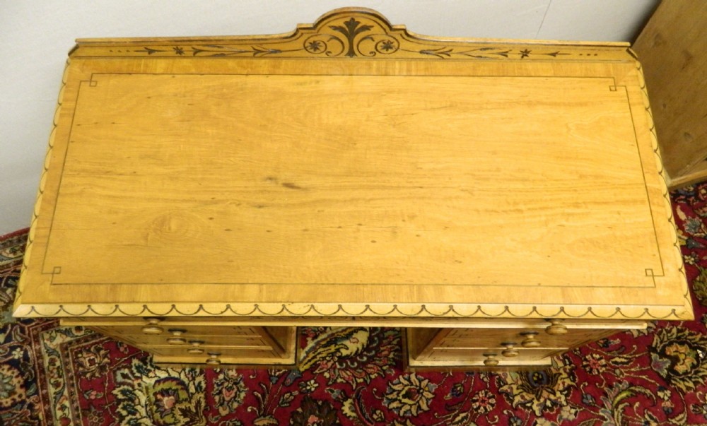 satinwood desk View IV