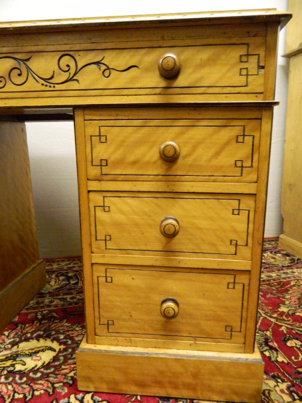 satinwood desk View V