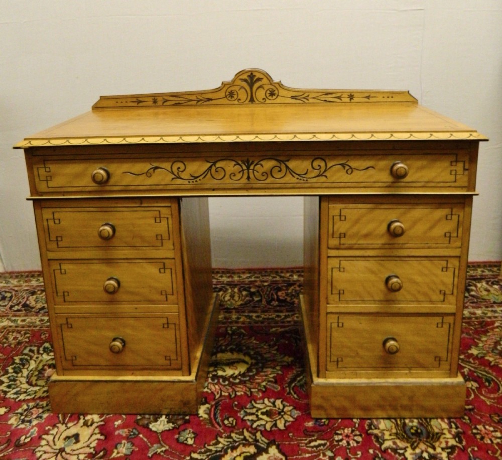 satinwood desk View VI