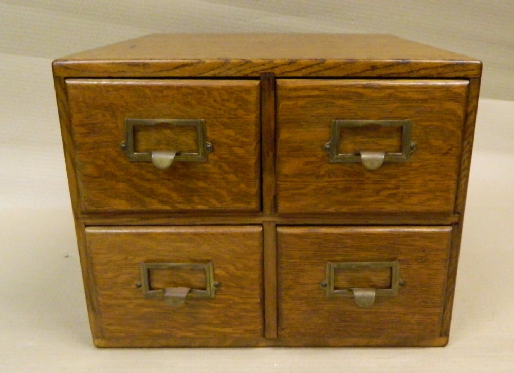 small oak filing cabinet View II