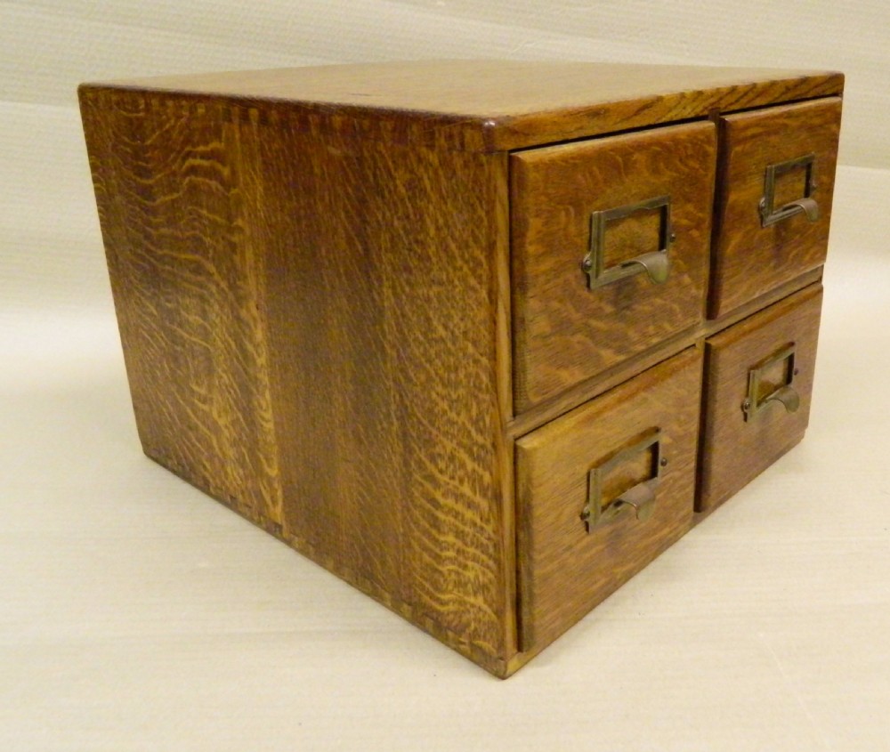small oak filing cabinet View IV