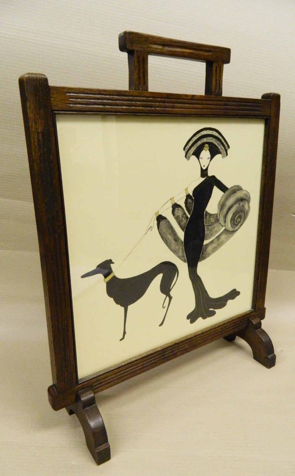 exquisite Art Deco firescreen View III