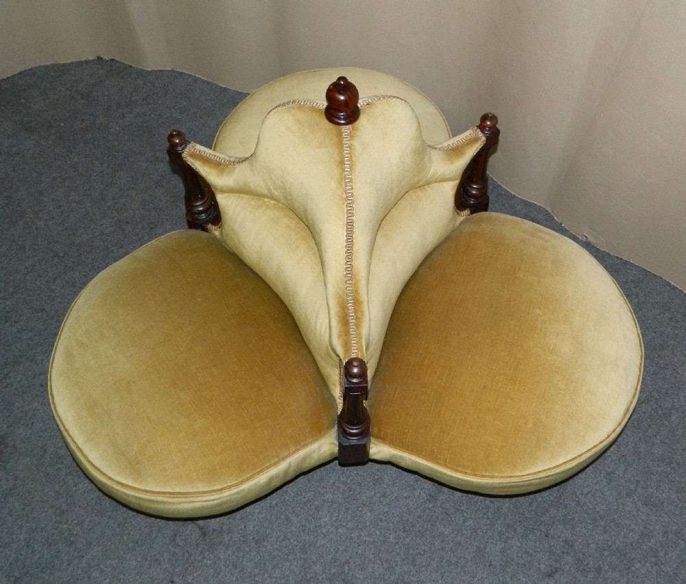 Victorian conversation seat View III