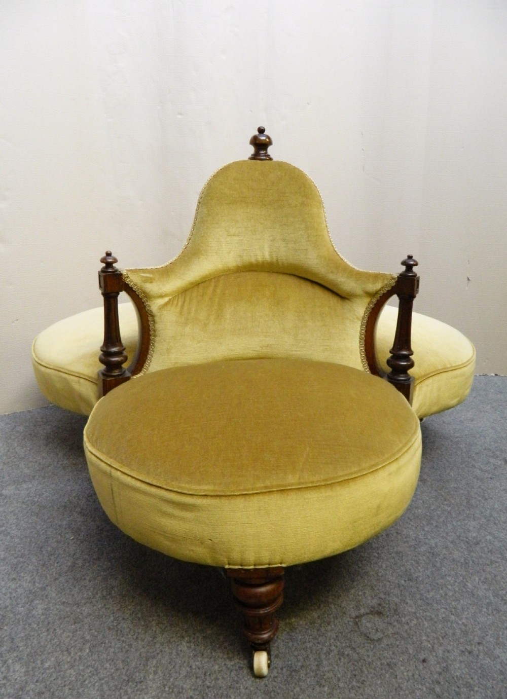 Victorian conversation seat View IV