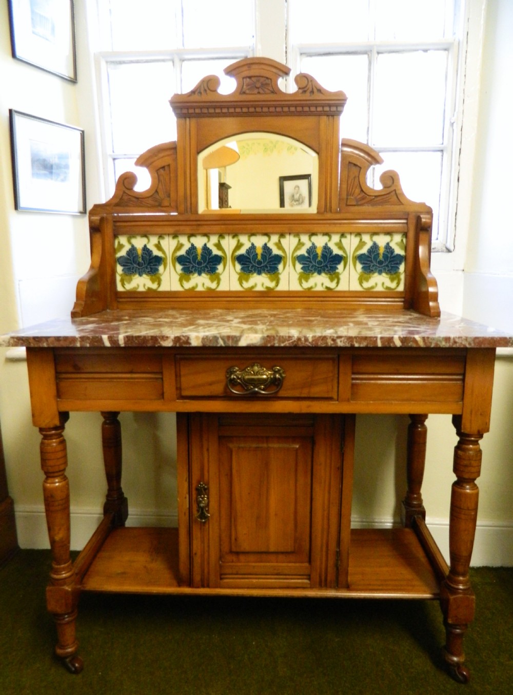 marble top washstand