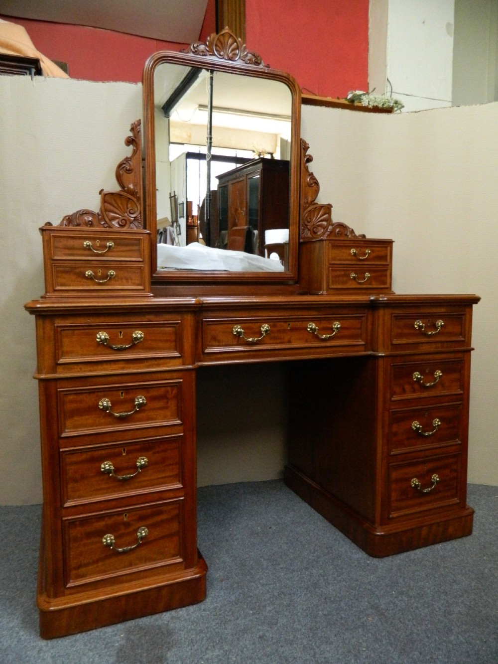 mahogany dressing table by Flashman's of Dover View II