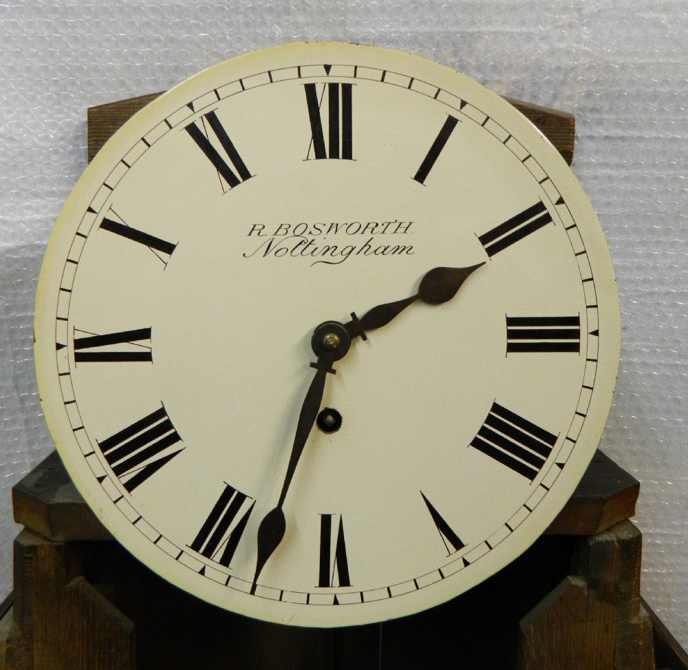 Oak tavern clock - Bosworth of Nottingham View II