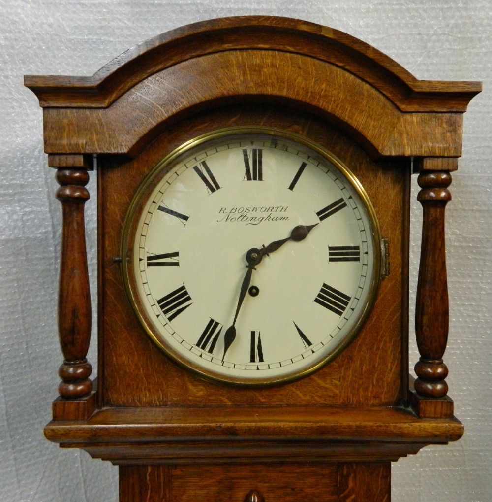 Oak tavern clock - Bosworth of Nottingham View III