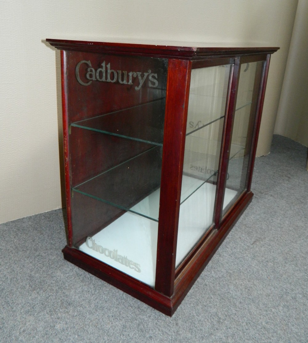 Cadbury's chocolates shop display cabinet View II