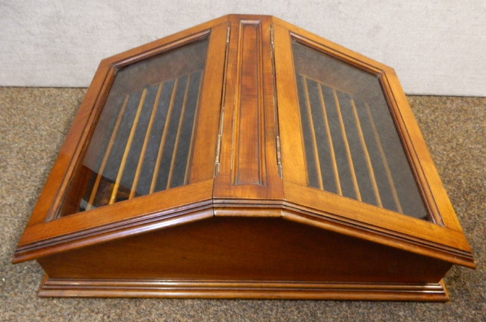 mahogany display case View V