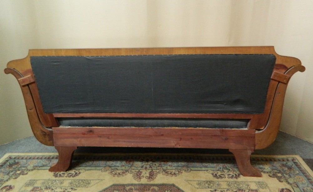 mahogany framed sofa View VI