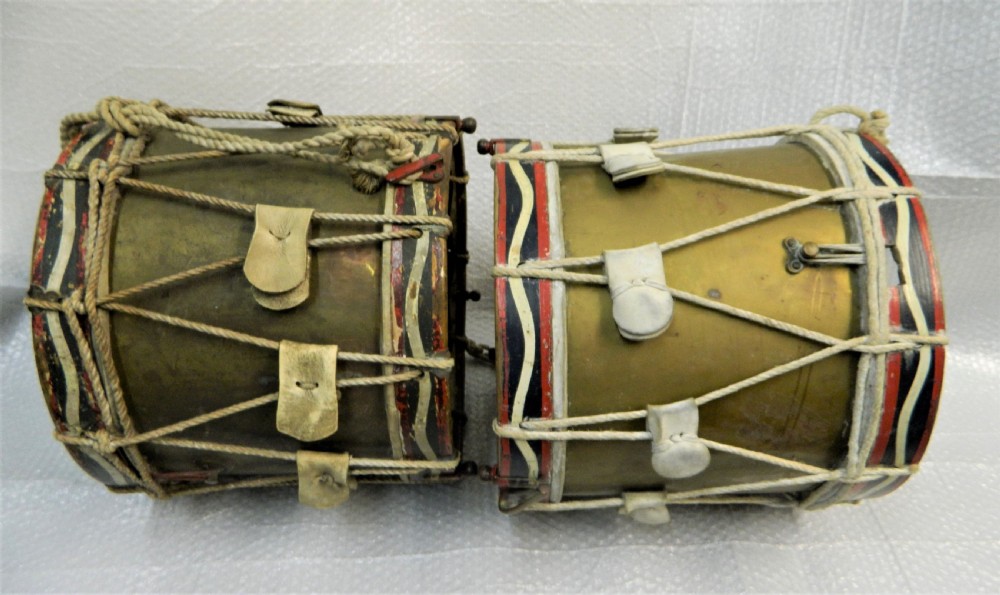 Pair of ww2 military drums View VII
