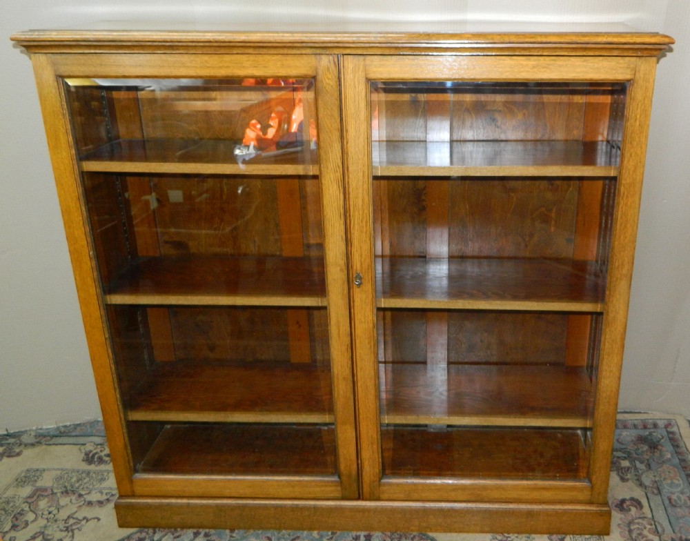 oak bookcase View V