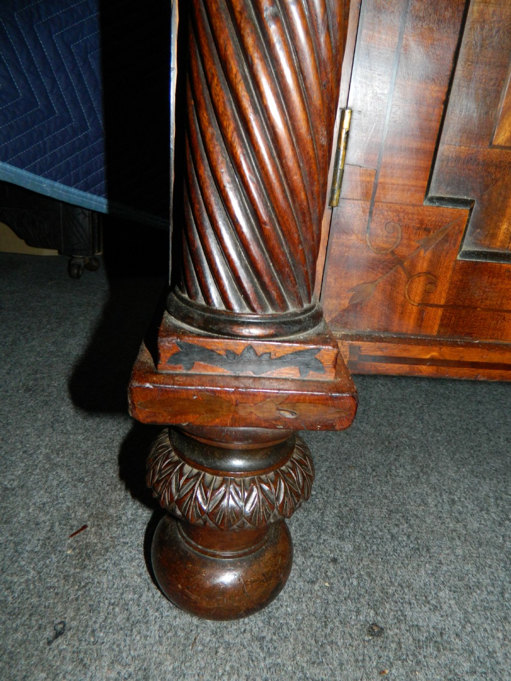 Regency mahogany bookcase View VIII