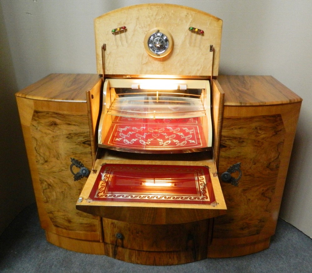 Art Deco cocktail cabinet