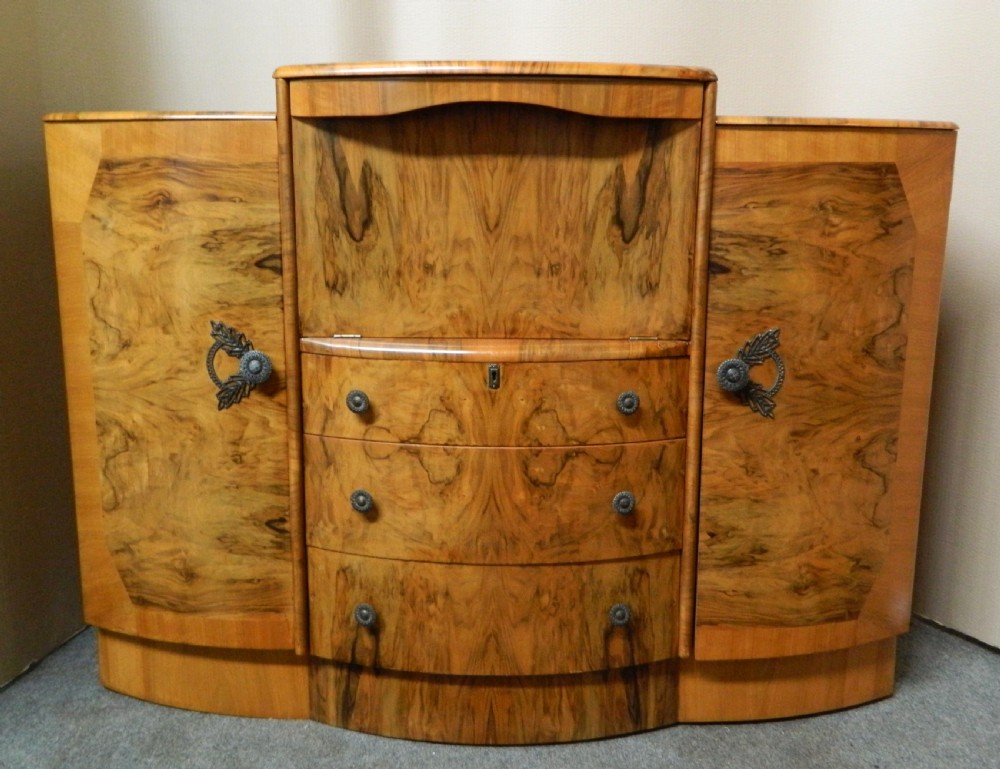 Art Deco cocktail cabinet View II
