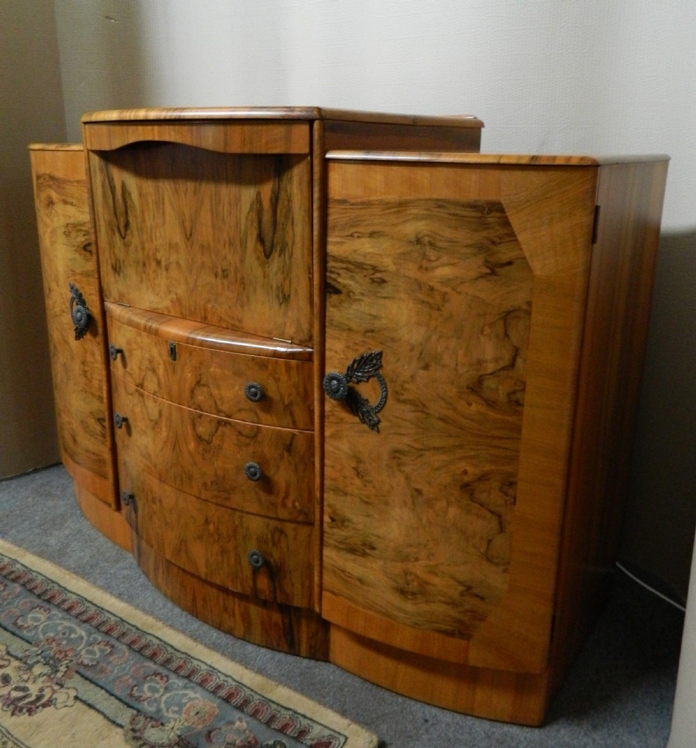 Art Deco cocktail cabinet View V