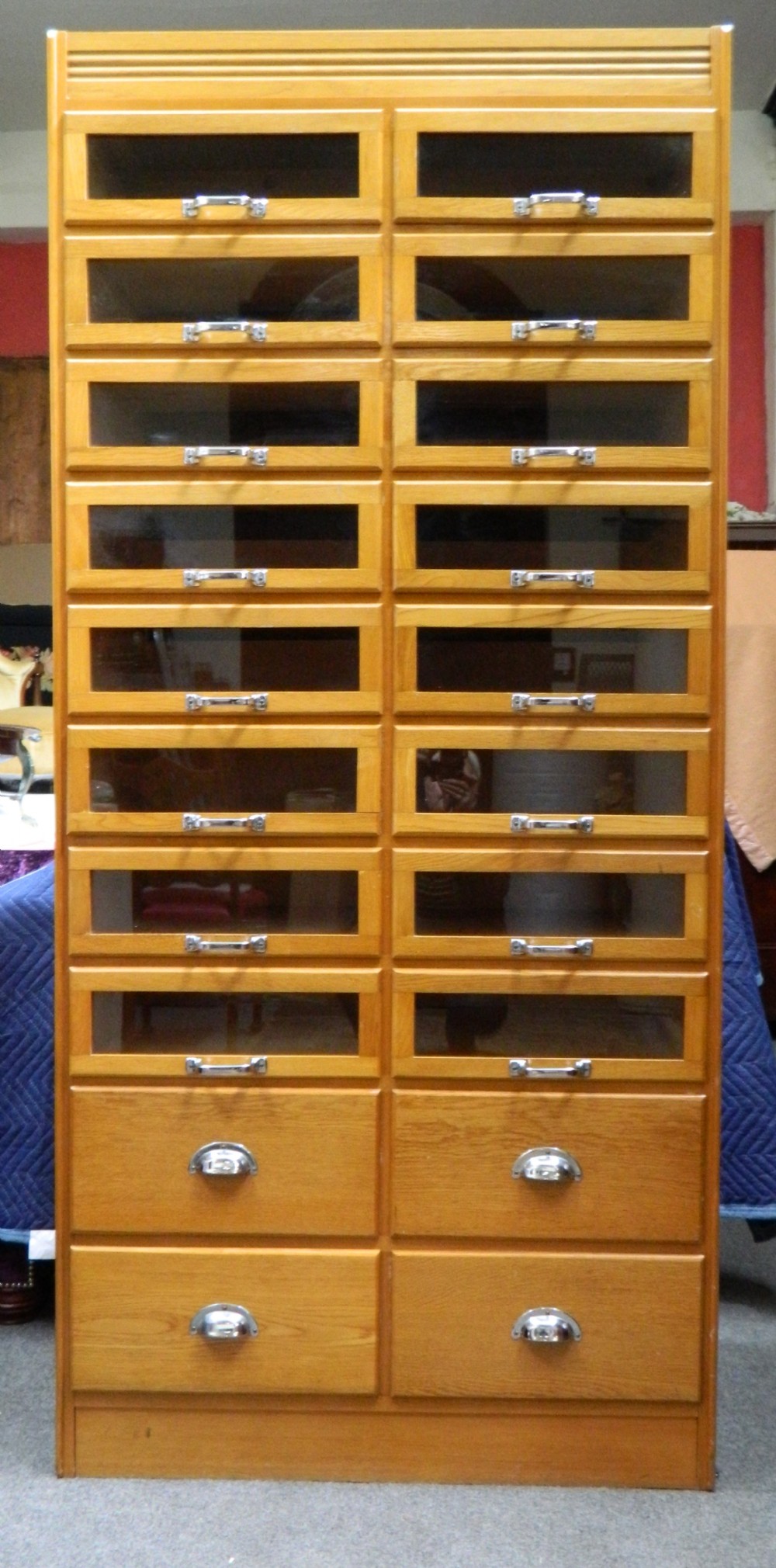 haberdashery cabinet.