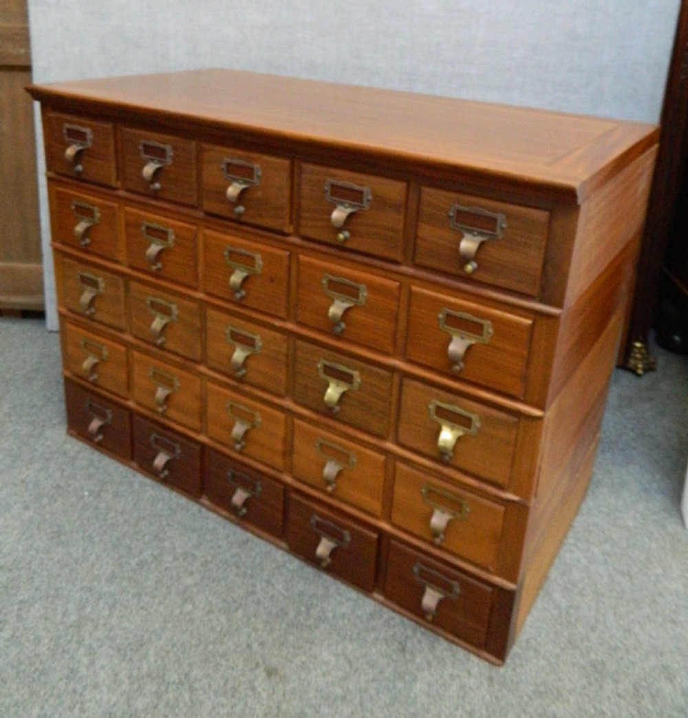 25 drawer index filing cabinet View II