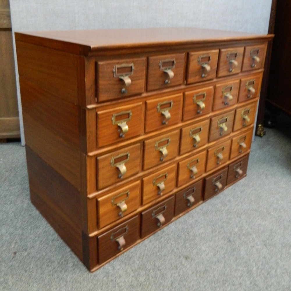25 drawer index filing cabinet View III