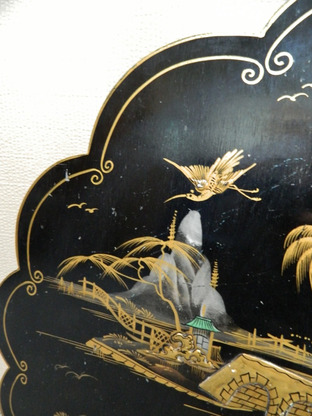 Chinoiserie fire screen View II