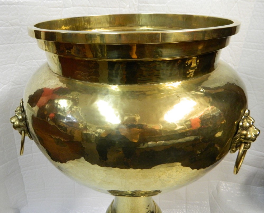 large brass jardiniere  View IV