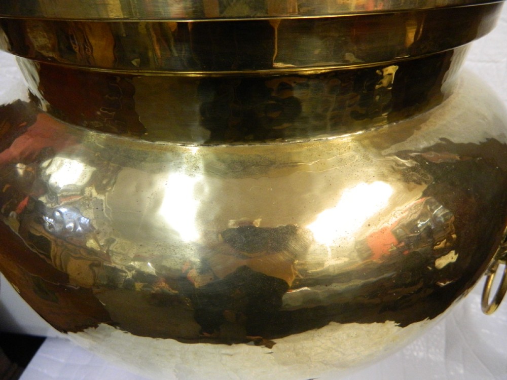 large brass jardiniere  View VI