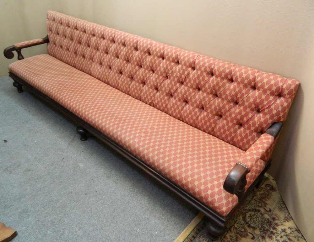 very large waiting room settee View III