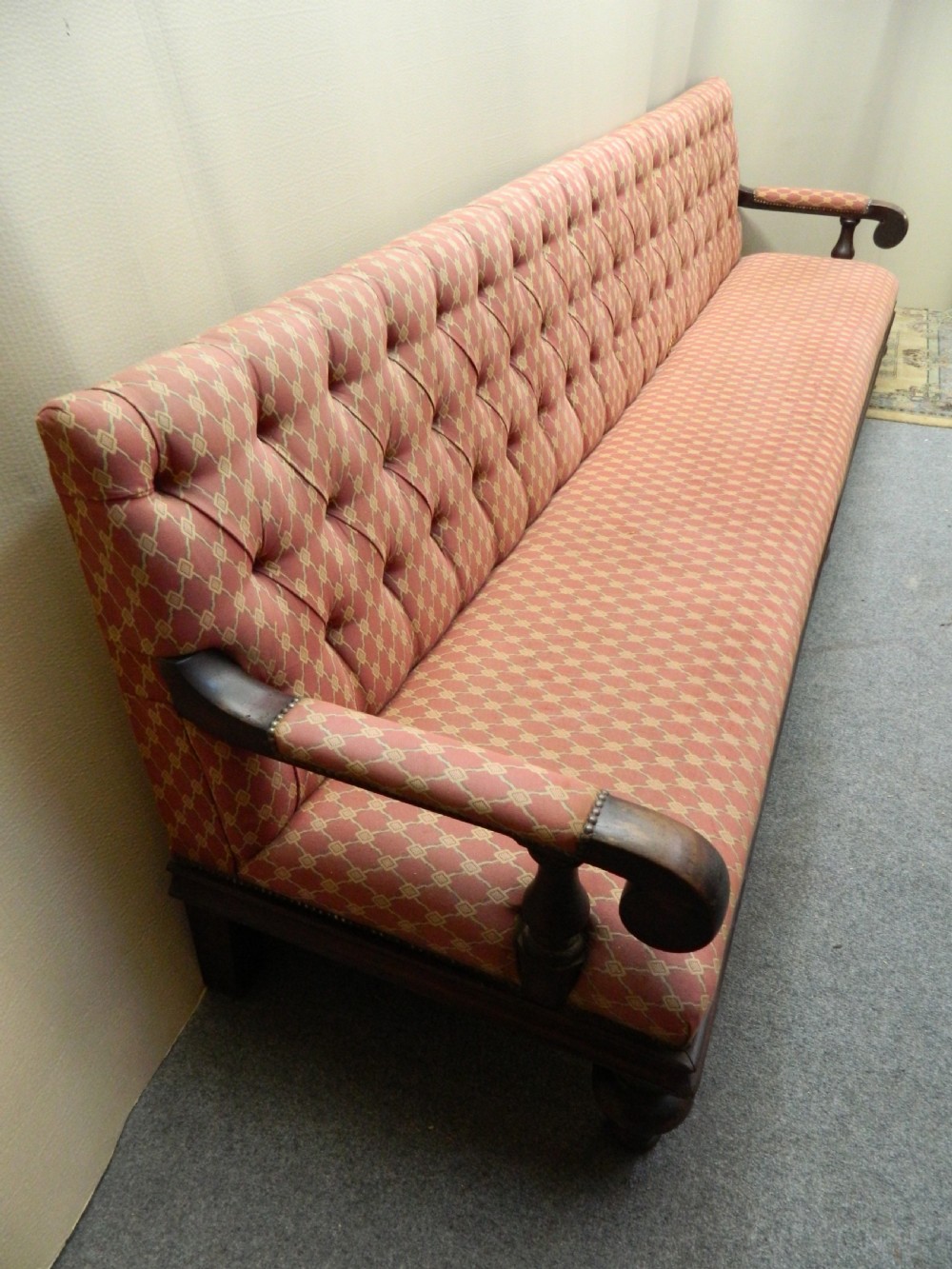 very large waiting room settee View V