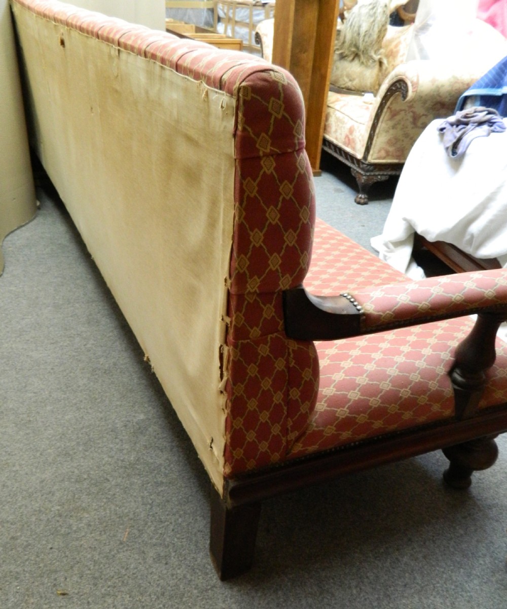 very large waiting room settee View VI