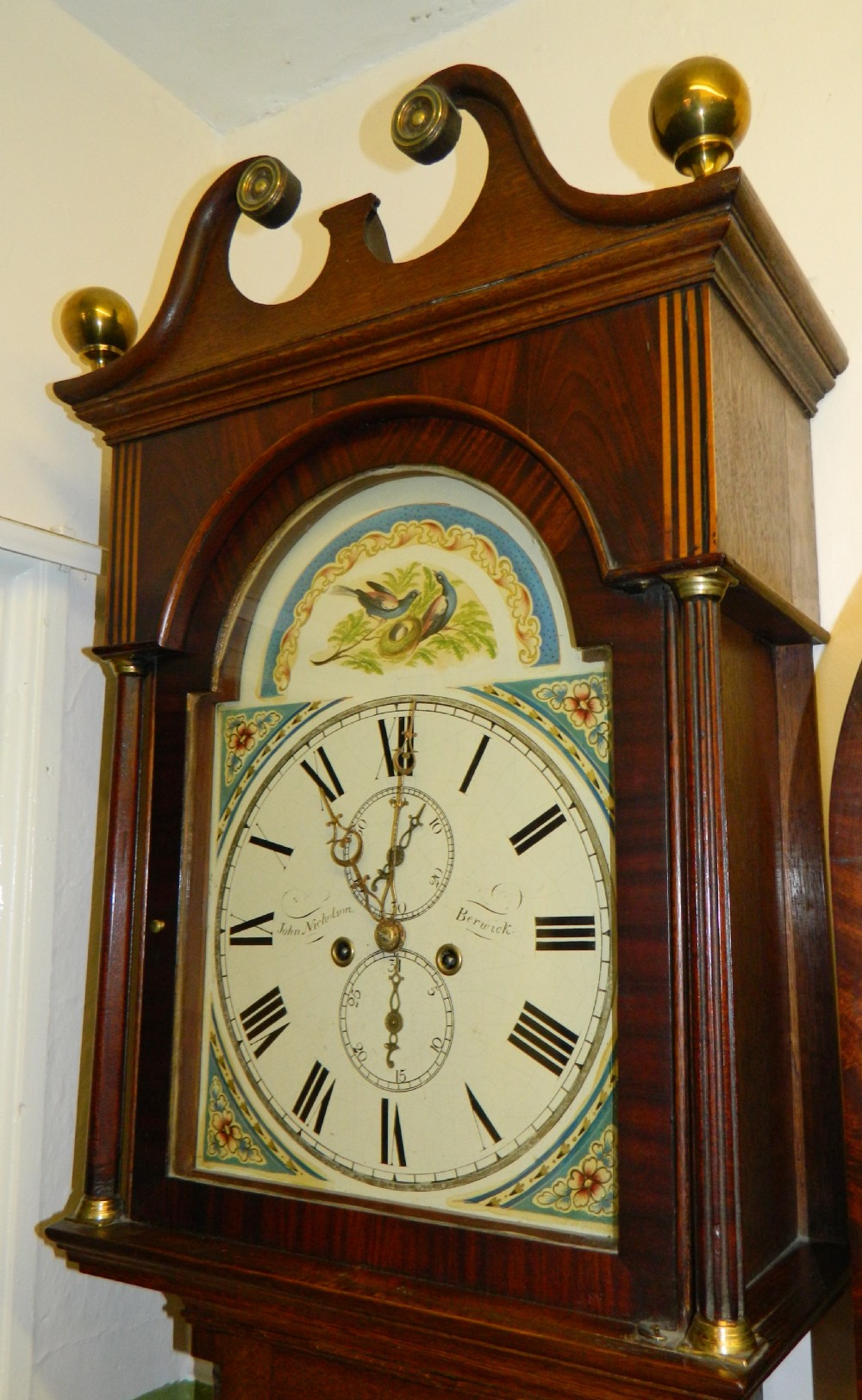 oak 8 day longcase grandfather clock  View VI