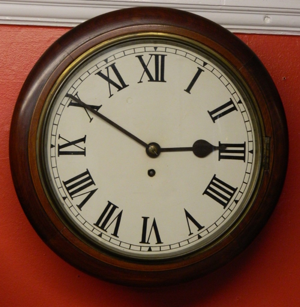 single fusee wall clock - stamped Astral of Coventry ( H. Williamson ) View V