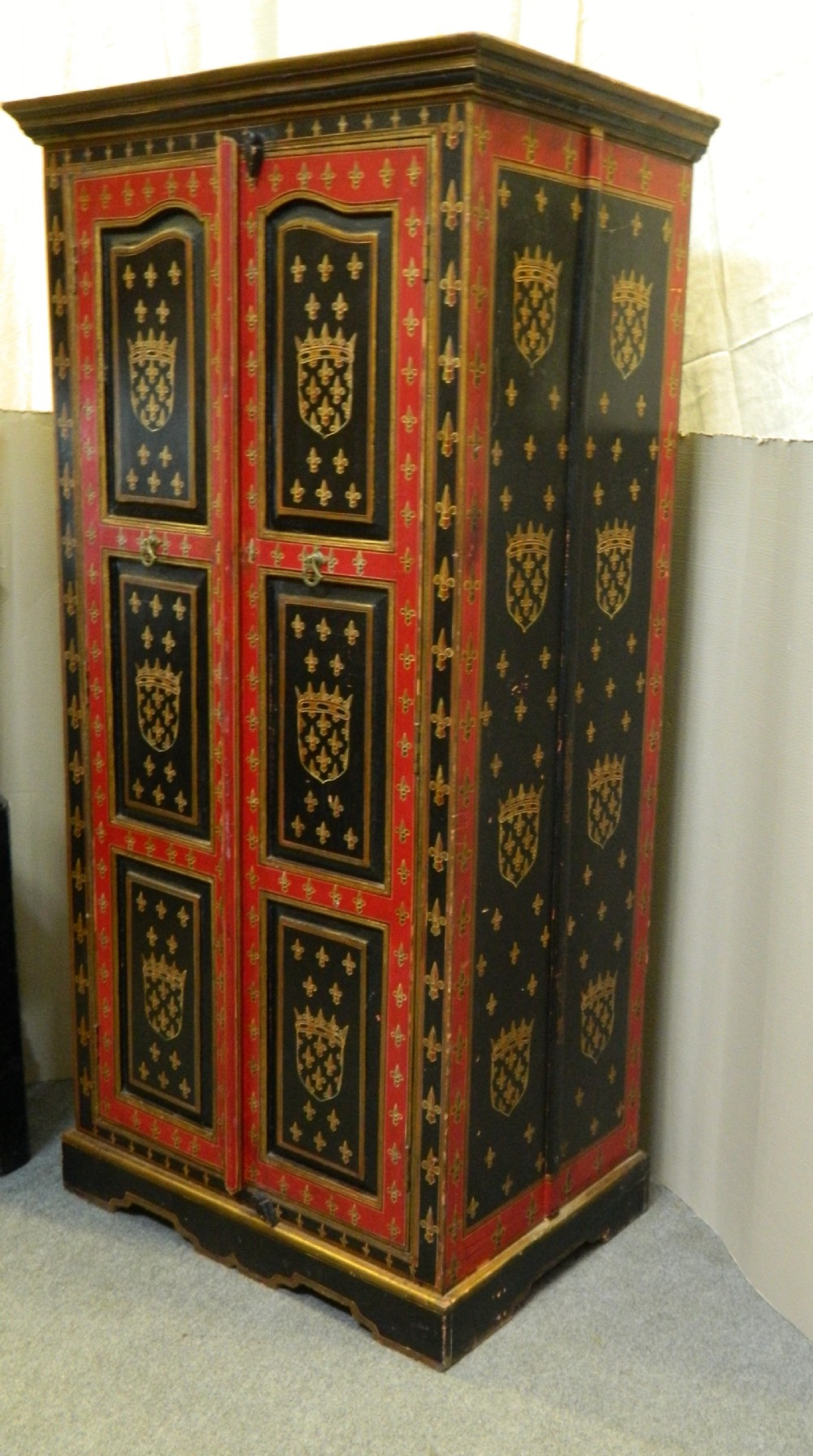 fabulous painted cupboard