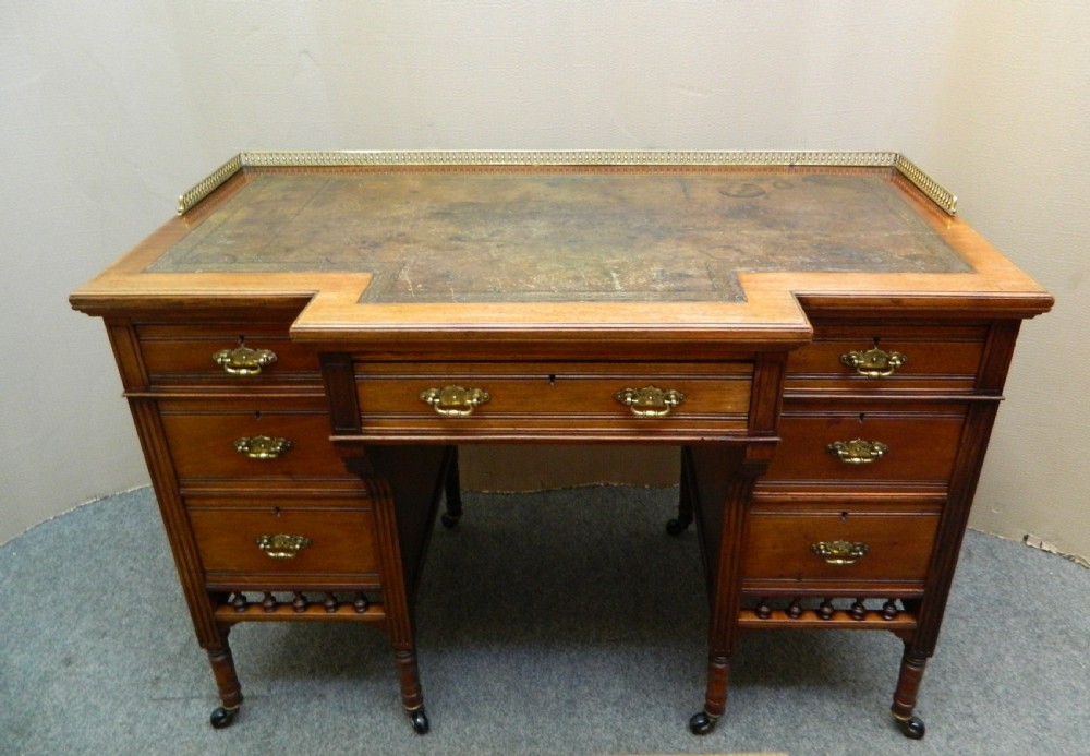good quality walnut desk View VI