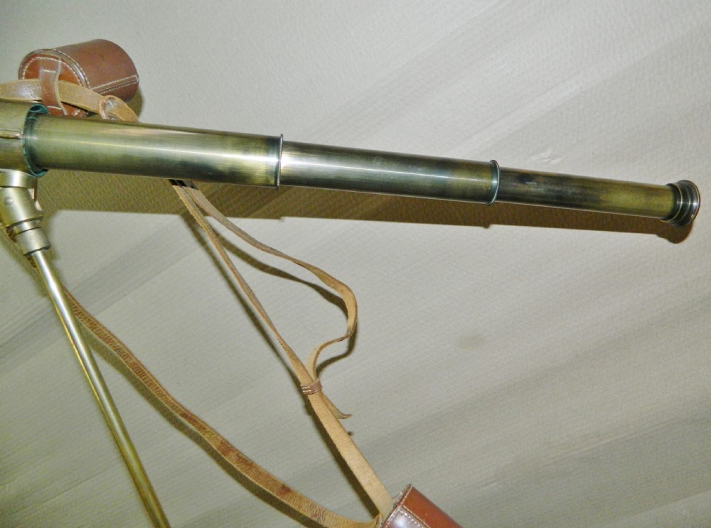 brass telescope on stand View V