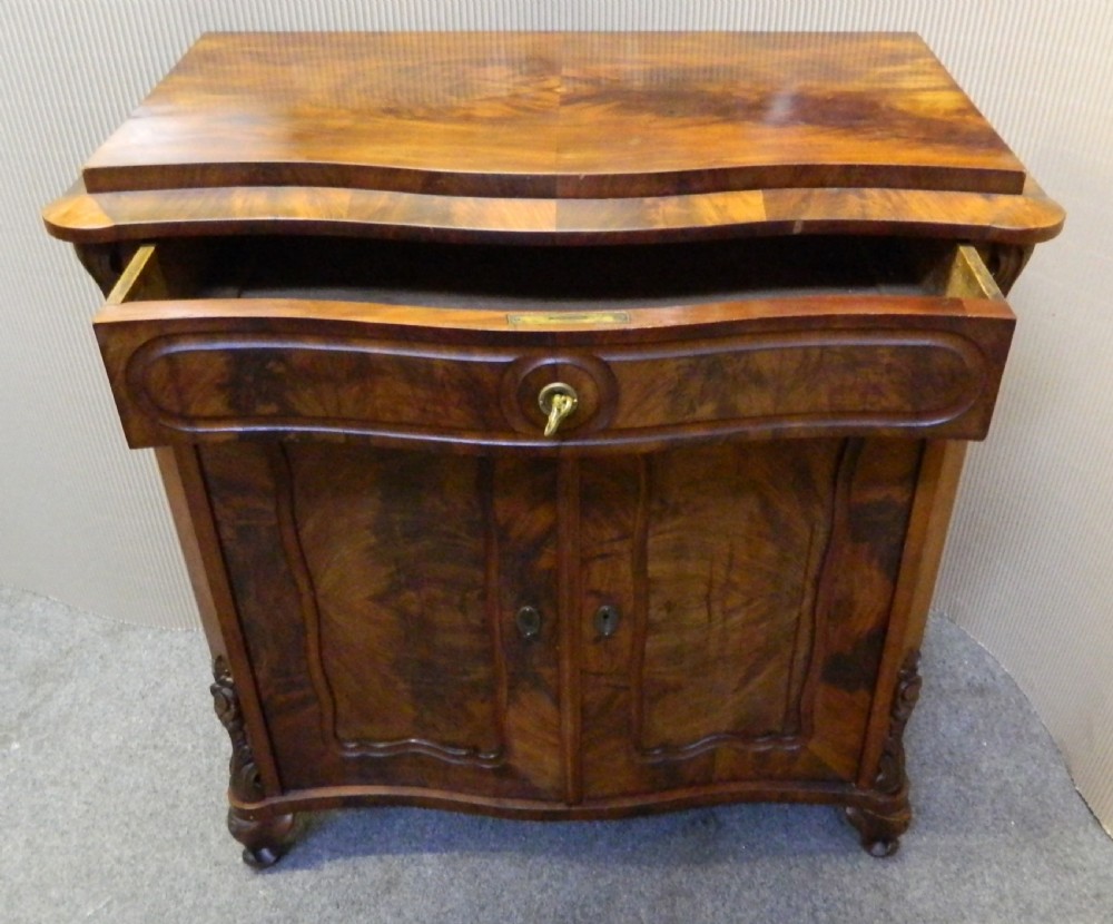 mahogany side cabinet View III