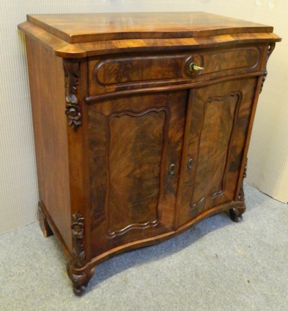 mahogany side cabinet View V