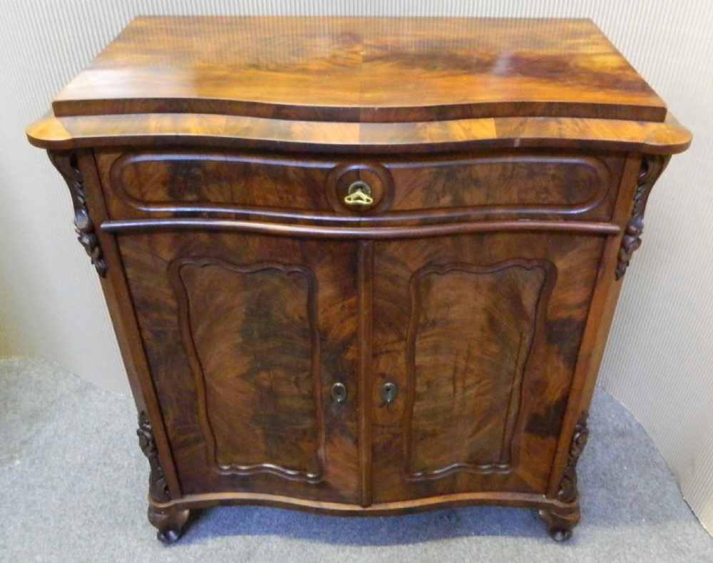 mahogany side cabinet View VI