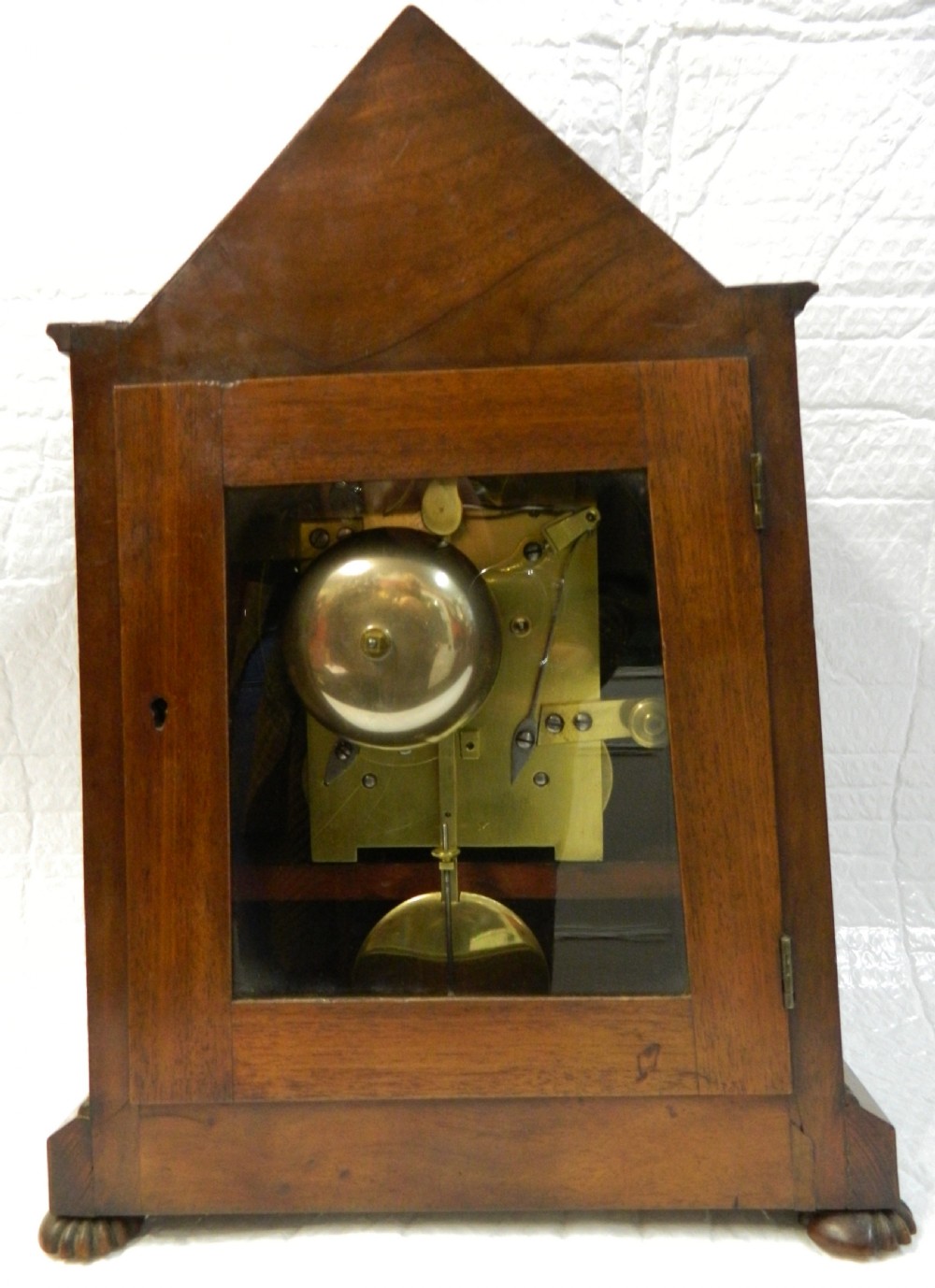 Regency mahogany bracket clock - William Ballard, Cranbrook View V