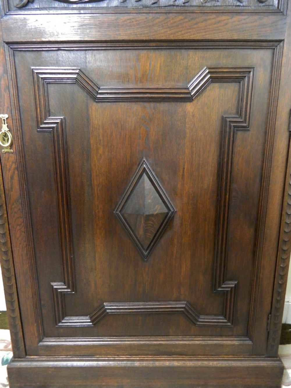 carved oak cupboard  View VII
