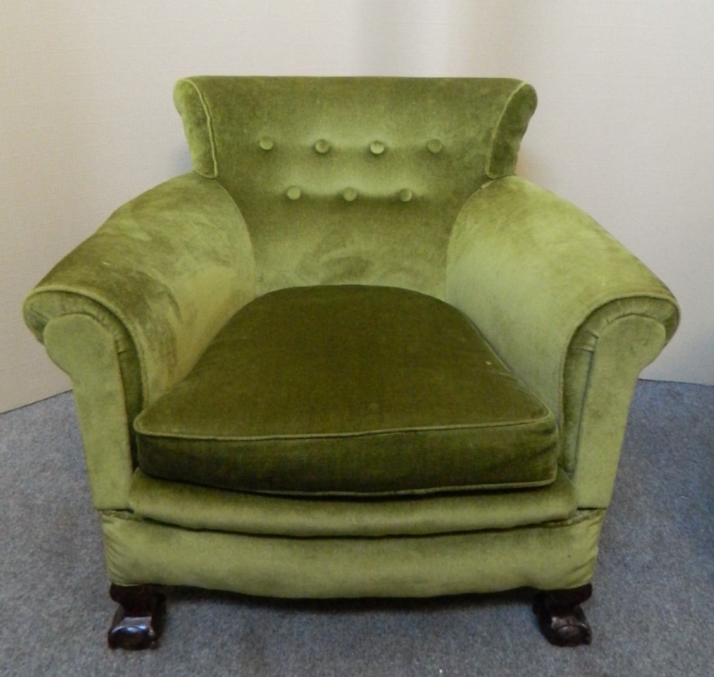 Pair of low armchairs View IV
