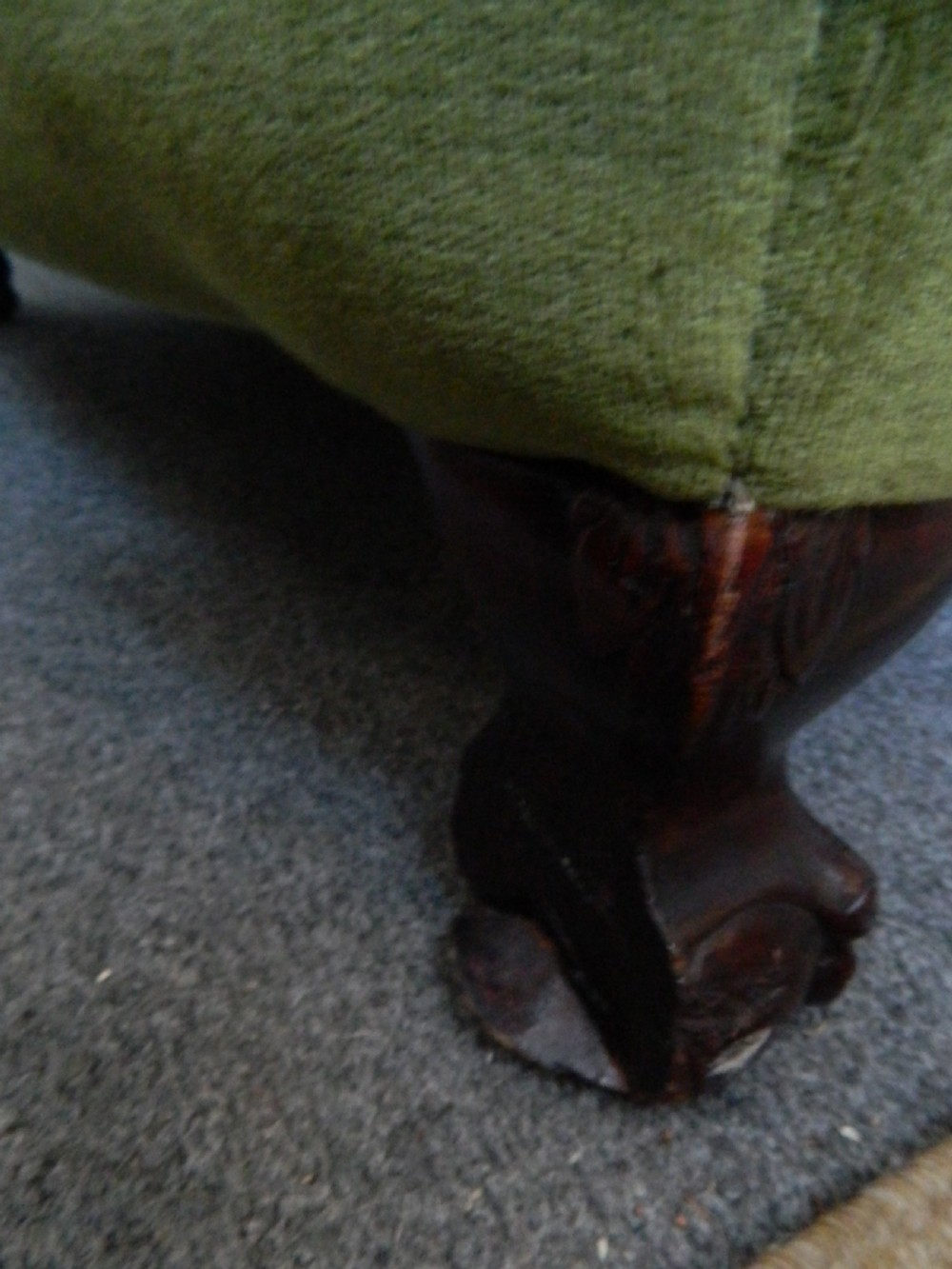 Pair of low armchairs View V