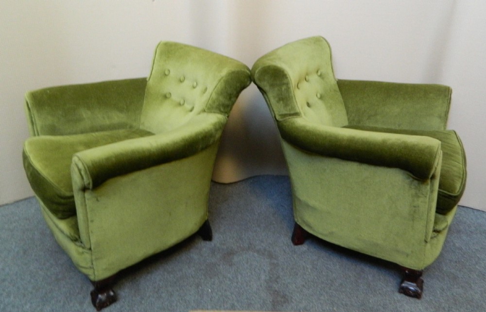 Pair of low armchairs View VI
