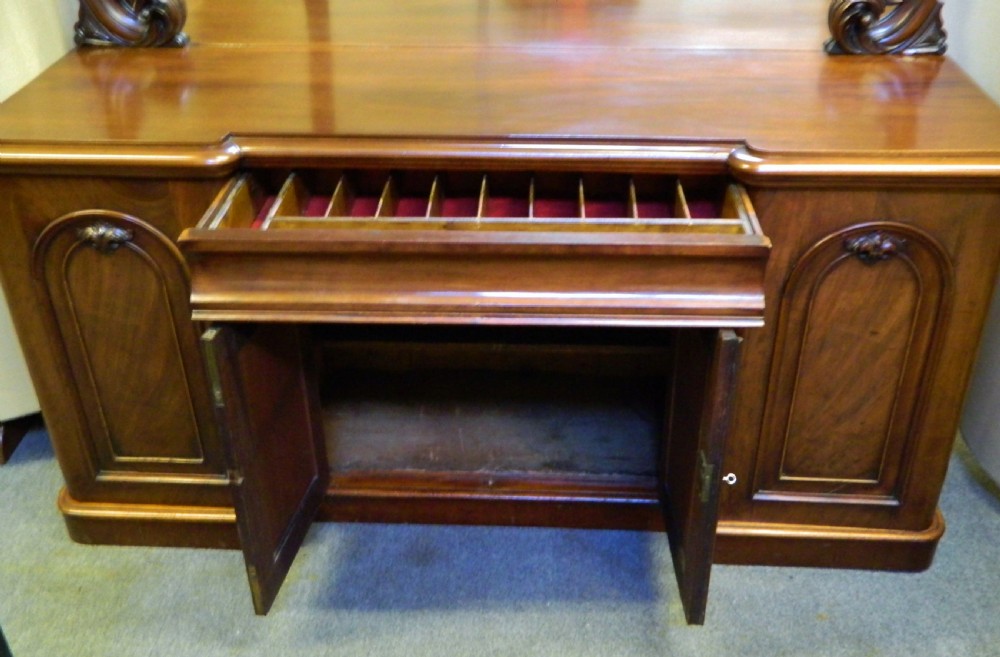 large mahogany sideboard View V