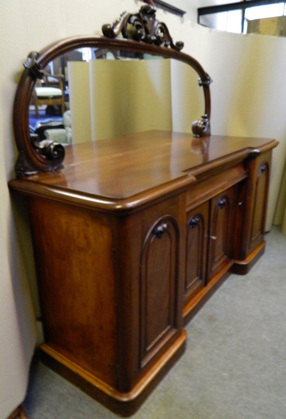 large mahogany sideboard View VII